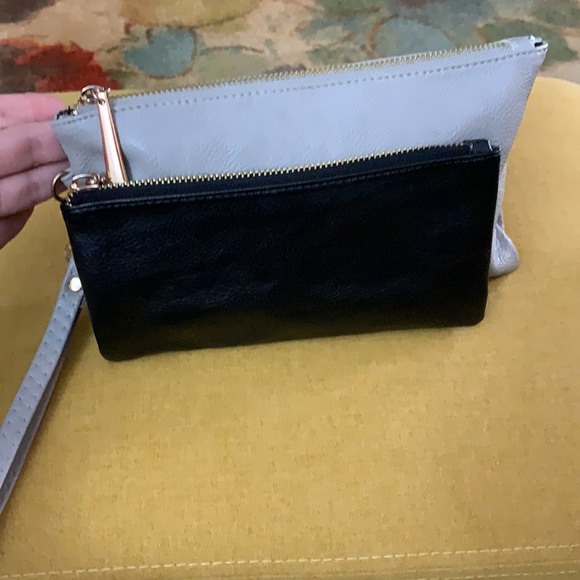 Double Color Block Clutch - Picture 2 of 5